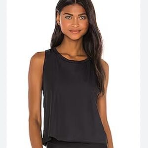 Free‎ People City Lights Cowl Black Top
